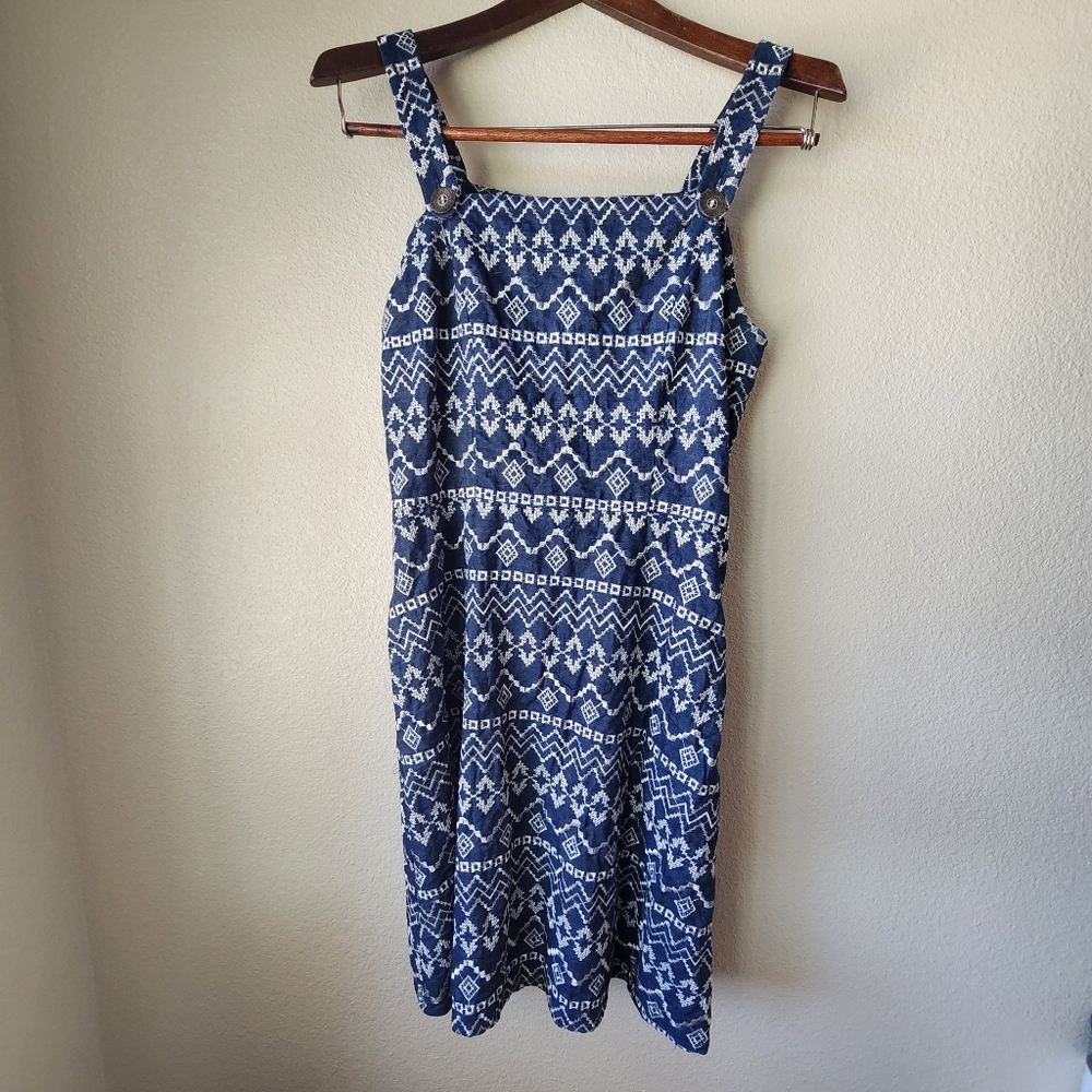 Amy Matto dress embroidered Sz S